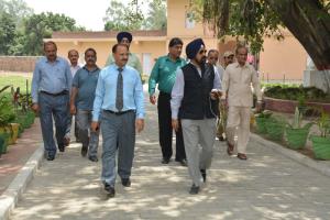 Visit of School Management