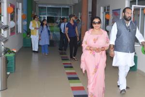 Visit of School Management